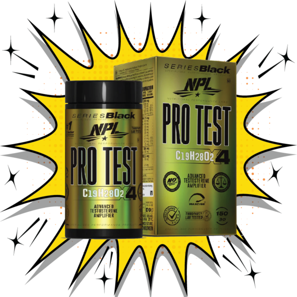 NPL Series Black PRO TEST – advanced testosterone amplifier supplement with Maxsize and lab-tested formula