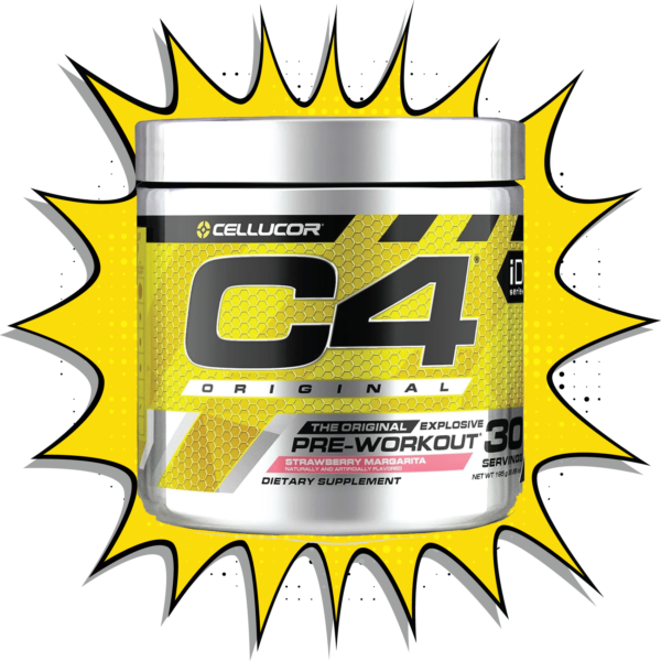 Cellucor C4 Original Pre-Workout Powder Strawberry Margarita - (195g)