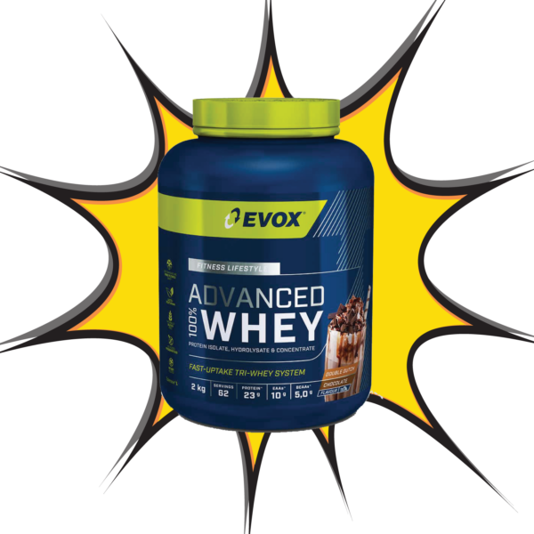 EVOX 100% Whey Pro Advanced Double Dutch Chocolate - (2kgs)