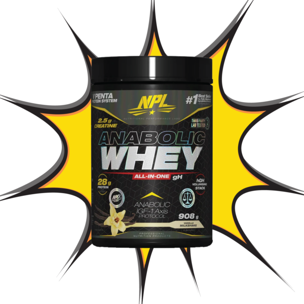 NPL Anabolic Whey Vanilla - (910g)