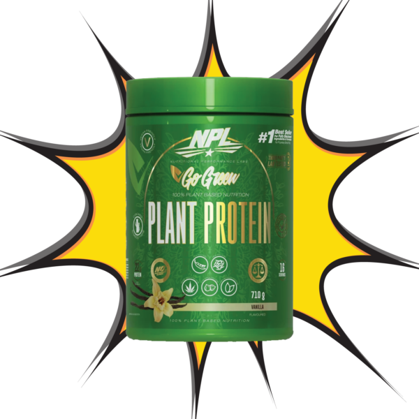 NPL GO GREEN Vegan Protein Vanilla  - (710g)