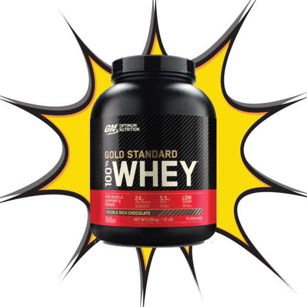 Optimum Nutrition 100% Gold Standard Whey Double Rich Chocolate - (2,26kgs)