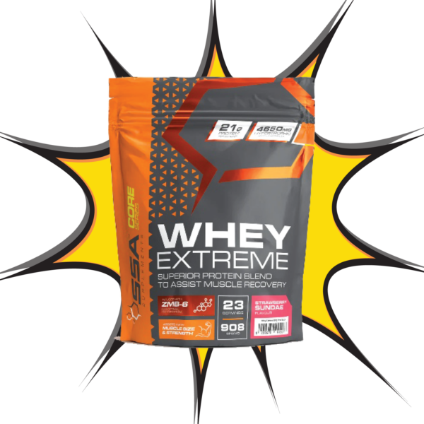 SSA Whey Extreme Strawberry Sundae - (908g)