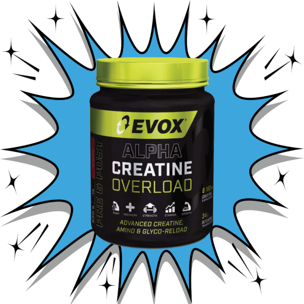 EVOX Alpha Creatine Overload Mixed Berry - (650g)