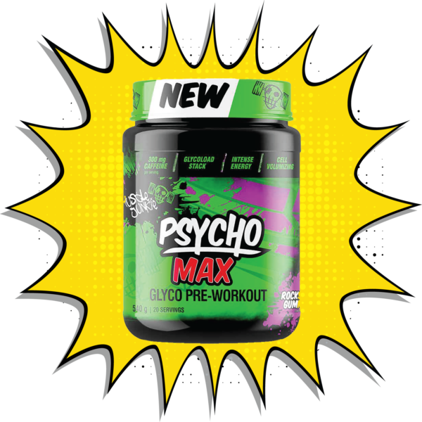 Muscle Junkie Psycho Max Rockstar Gum - (540g)