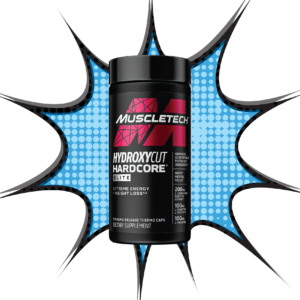 Muscletech Hydroxycut Hardcore Elite fat burner for energy, focus, and advanced weight loss.
