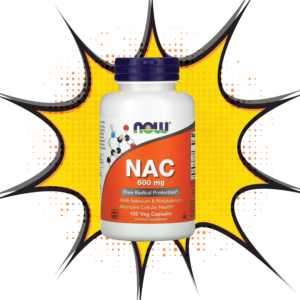 NOW Foods NAC 600 mg - (100 Veg Capsules)