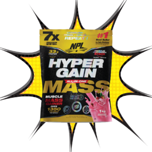 NPL Hyper Gain Mass Strawberry Milkshake - (1kgs)