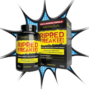 PharmaFreak Ripped Freak 2.0 – advanced fat burner supplement with fat-shredding technology for rapid weight loss