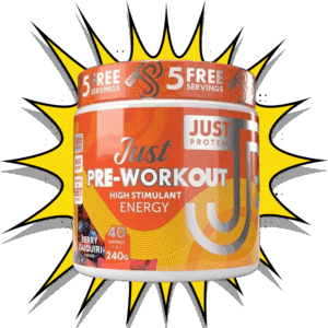 Just Protein Pre-Workout - Strawberry Daiquiri (240g)