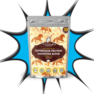 Wazoogles Superfood Protein Smoothie Blend – Vanilla Sky flavor, 100% plant-based