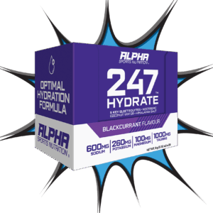 Alpha Sports Nutrition 247 Hydrate Blackcurrant – 20 x 9g