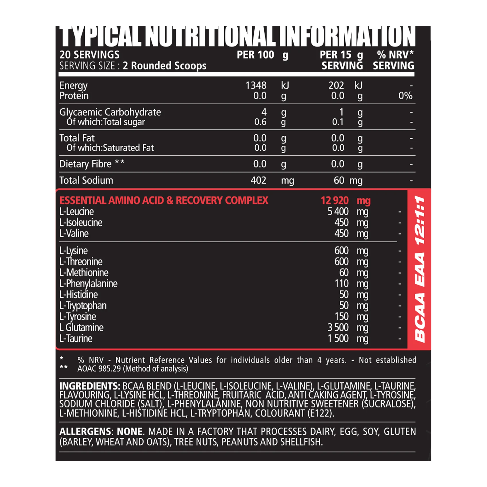 BCAA EAA Cotton Candy - Image 5