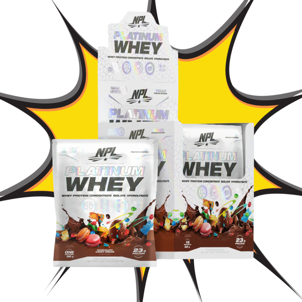 Platinum Whey Sachet Box