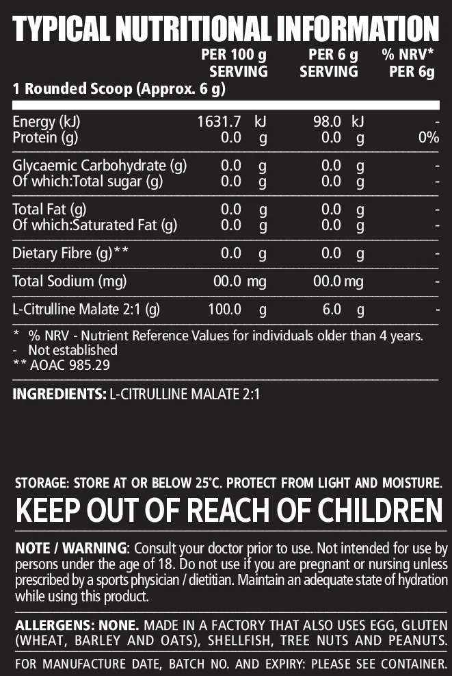 Citrulline Malate - Image 3
