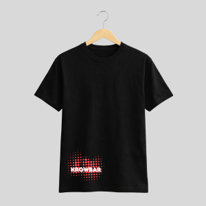 Dotted Bar T-shirt Black