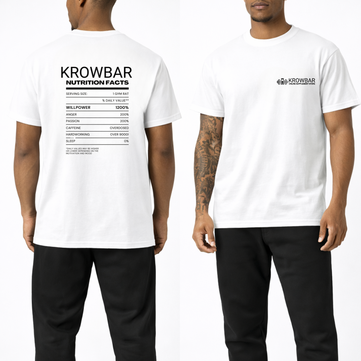 Krowbar Nutrition T-Shirt - Image 2
