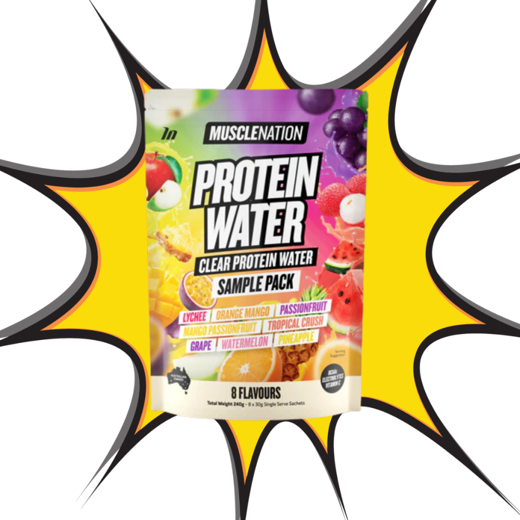 Muscle Nation Protein Water - Sample Pack