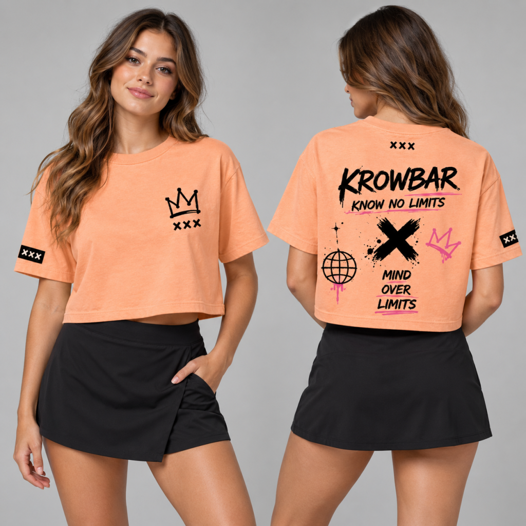 Mind Over Limits Crop Tee