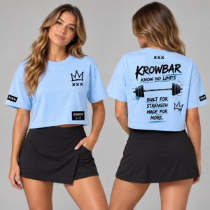 Built For More Crop Tee