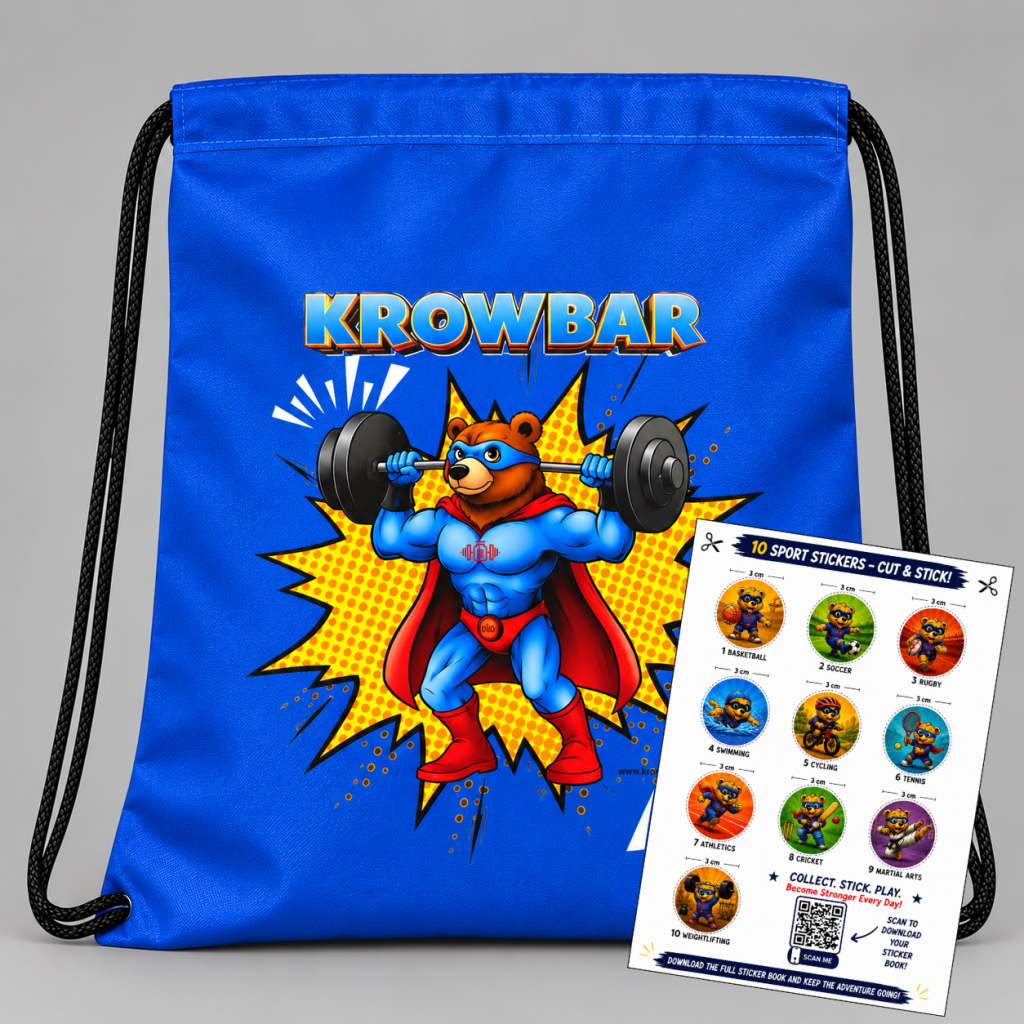 Krowbar Kiddies Bag (Royal Blue)