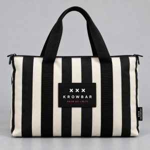 Krowbar Striped Carry Bag